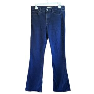 Gap Perfect Boot Size 30R (10) Jeans Dark Blue‎ Wash Mid Rise